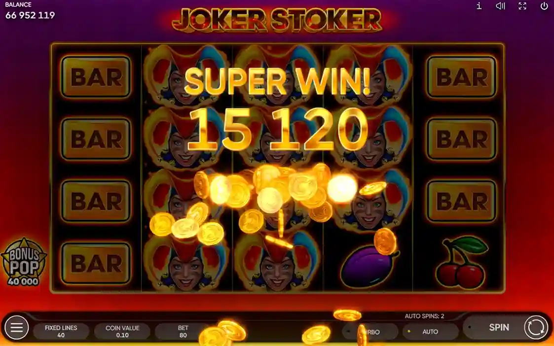 Mobilna wersja Joker Stoker