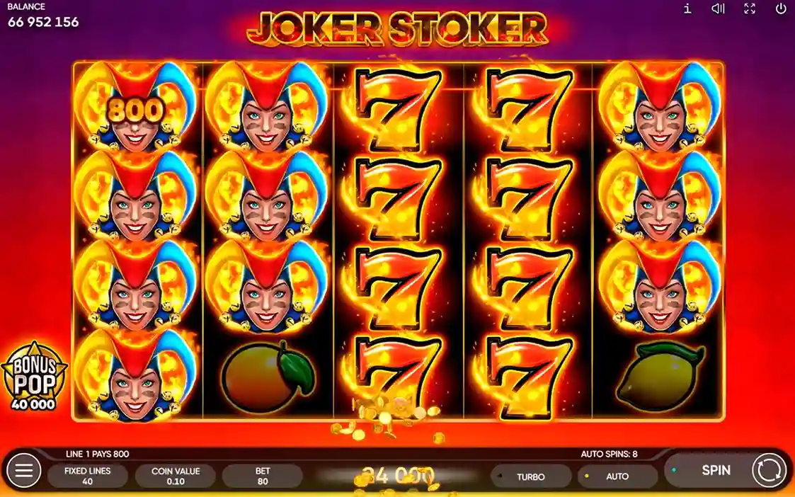 Gra Joker Stoker na prawdziwe pieniądze